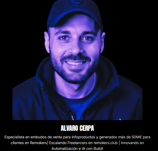 Alvaro Cerpa 2025: ¿Vale la pena el innovador curso de IA Iniciación Automation Starter de Buildt Academy IA? 😀