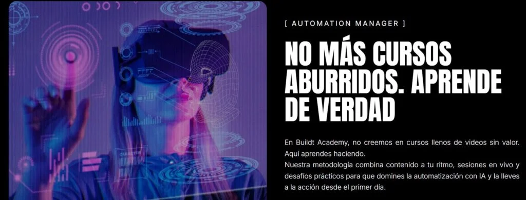image 2025: ¿Vale la pena el innovador curso de IA Iniciación Automation Starter de Buildt Academy IA? 😀